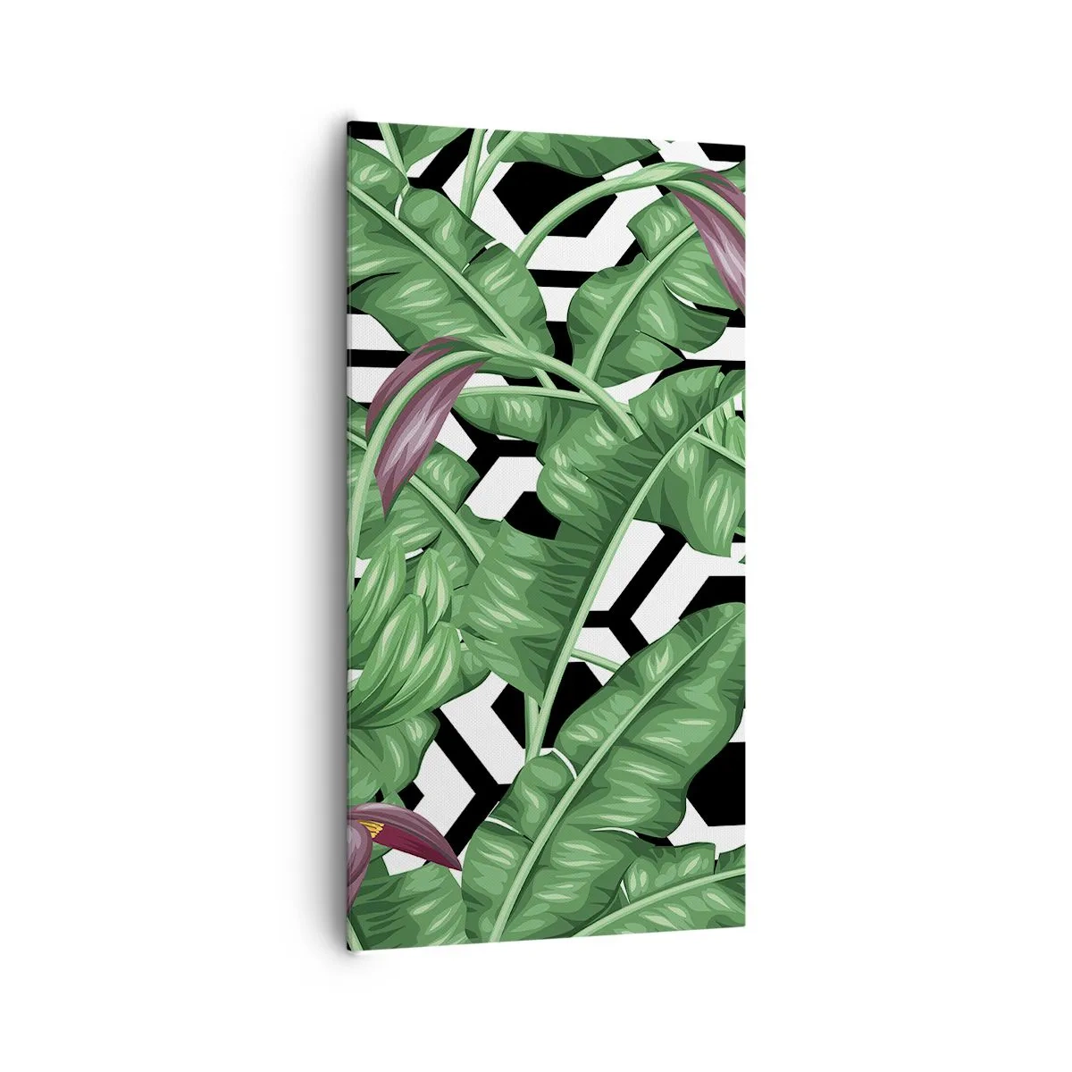 Obraz na płótnie - Kompozycja symetryczna z natury - 65x120 cm