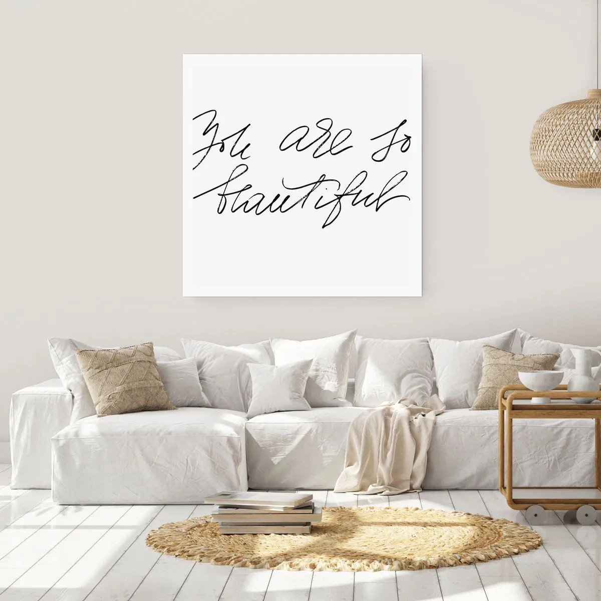 Plakat - Naprawdę, uwierz… - 30x30 cm