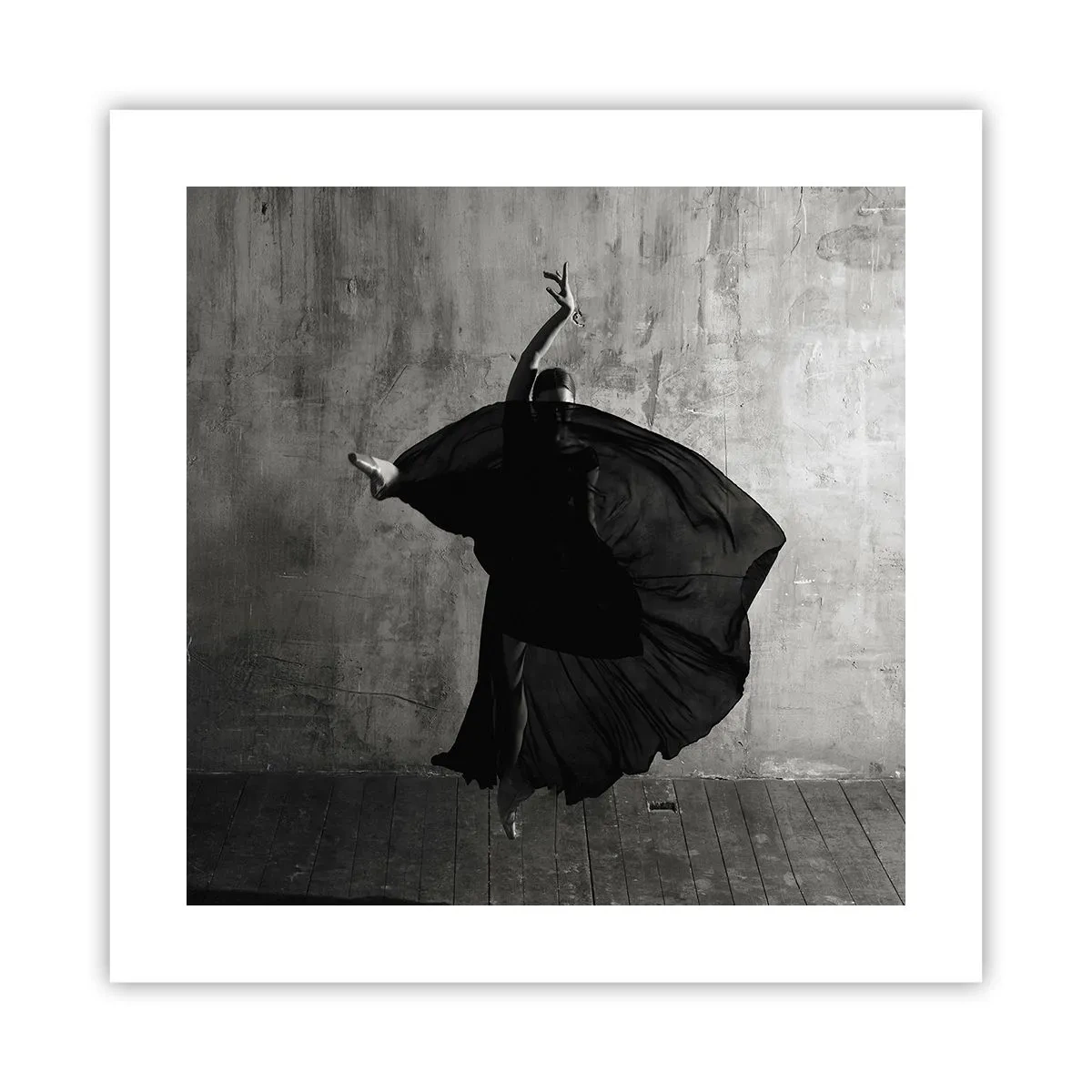 Plakat - Pełne pasji pas - 40x40 cm