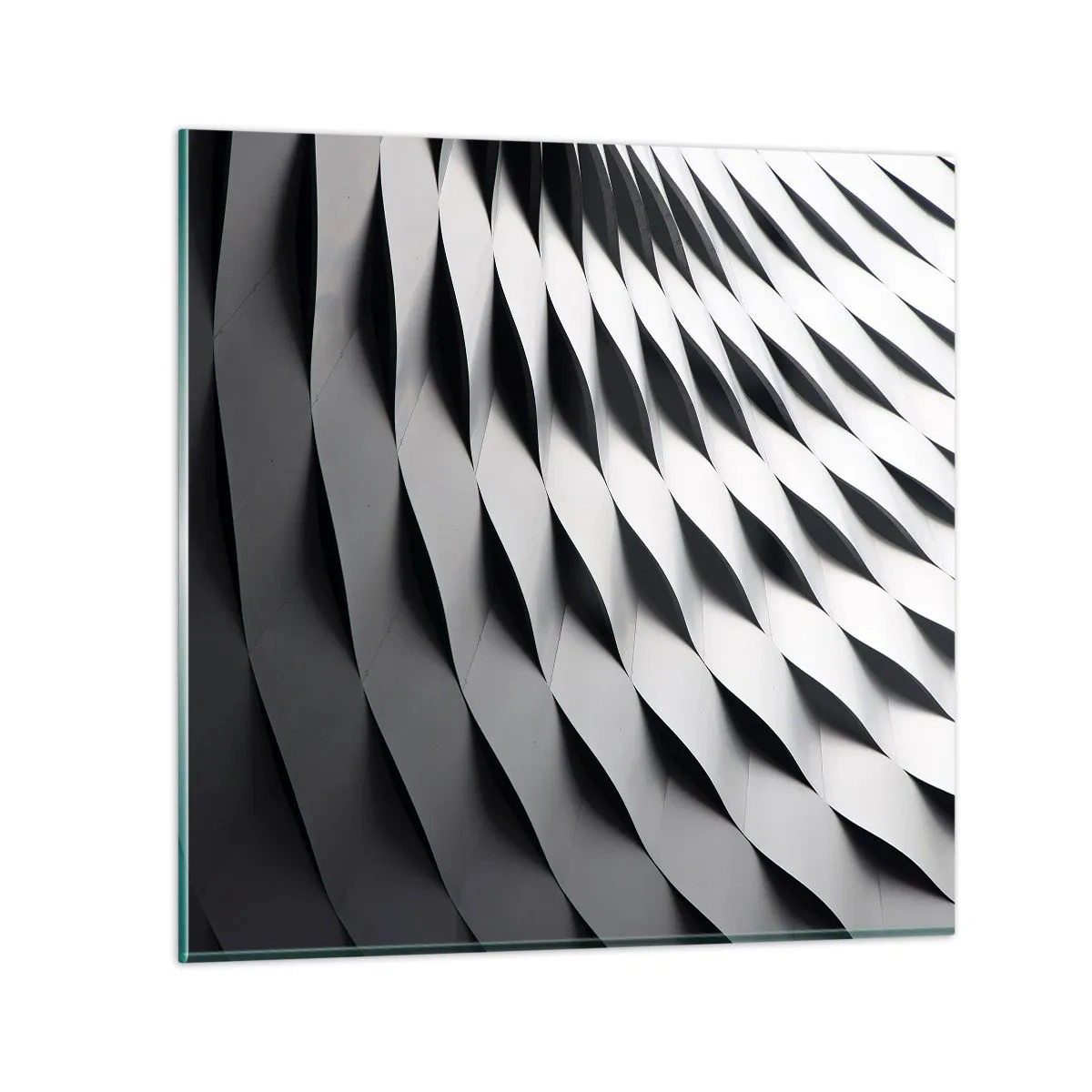 Obraz na szkle - Na powierzchni fal - 40x40 cm