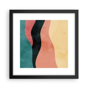 Plakat w czarnej ramie - Zgodna niezgodność - 30x30 cm