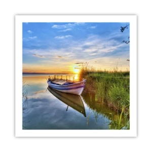 Plakat - Zatoczka spełnionych marzeń - 60x60 cm