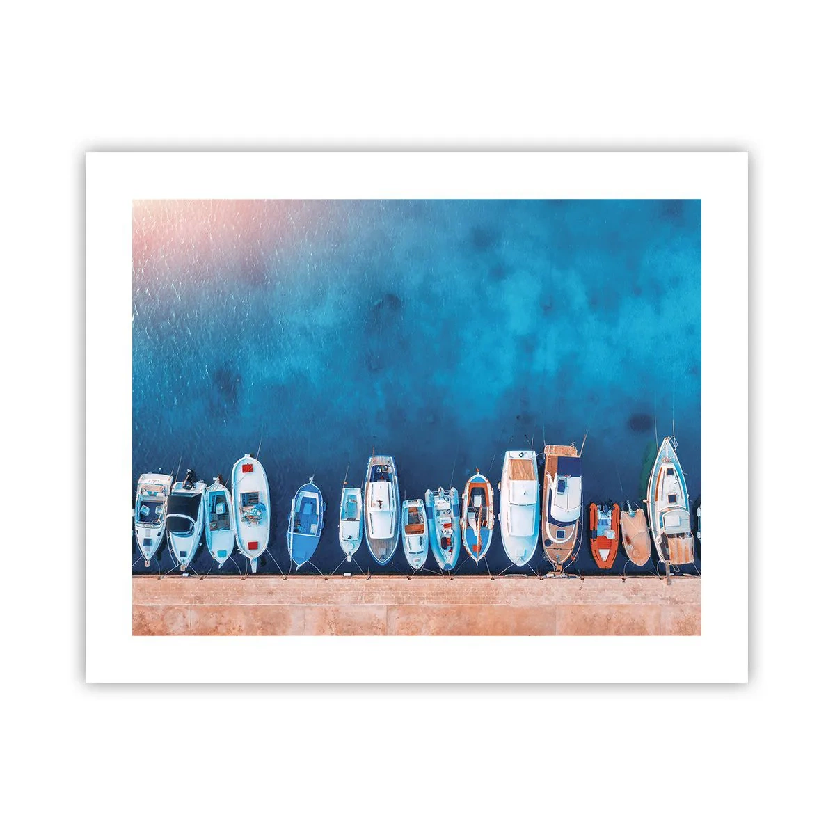 Plakat - W jednym rzędzie - 50x40 cm