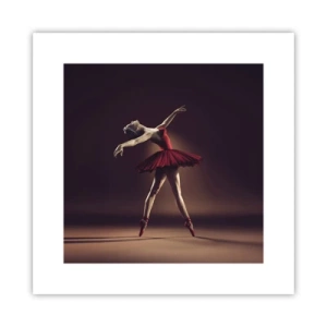 Plakat - Prima ballerina - 30x30 cm