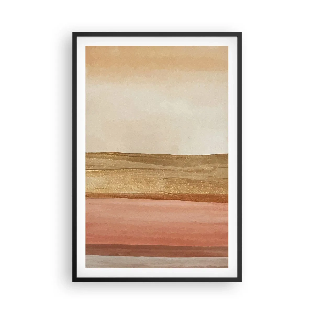 Plakat w czarnej ramie - Kompozycja wertykalna - 61x91 cm