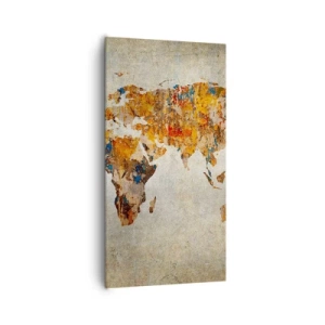 Obraz na płótnie - Naprawdę wielki świat - 65x120 cm