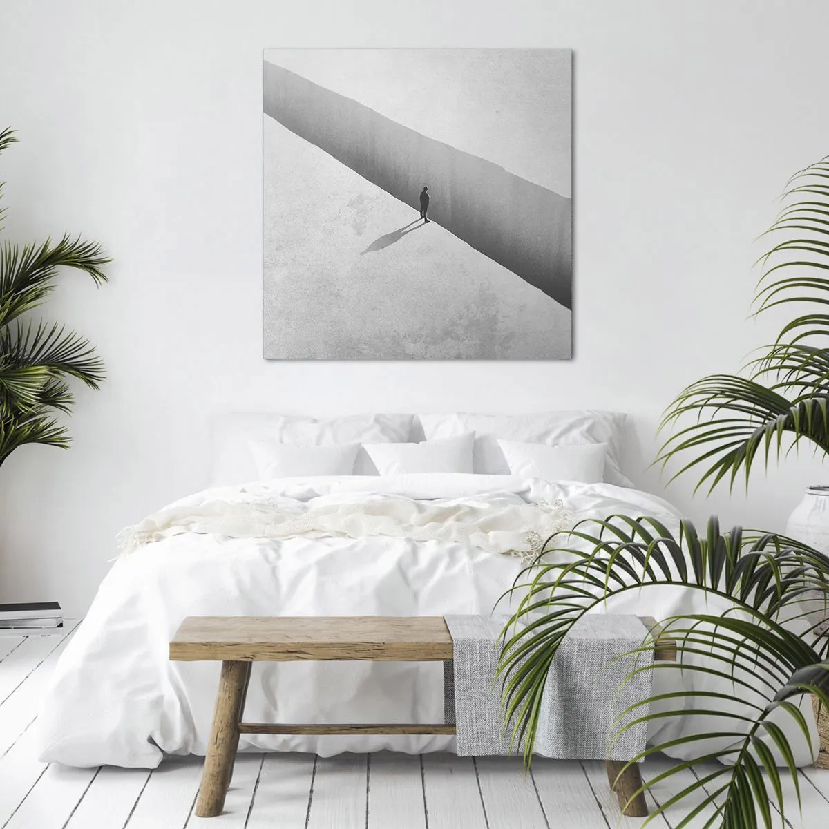 Obraz na płótnie - Jasny cel - 60x60 cm