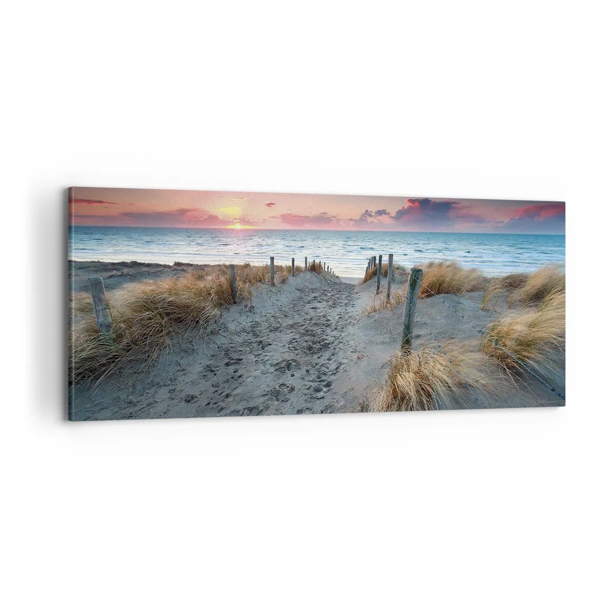 Obraz na płótnie - Rozlałeś tęczę blasków promienistą… - 100x40 cm