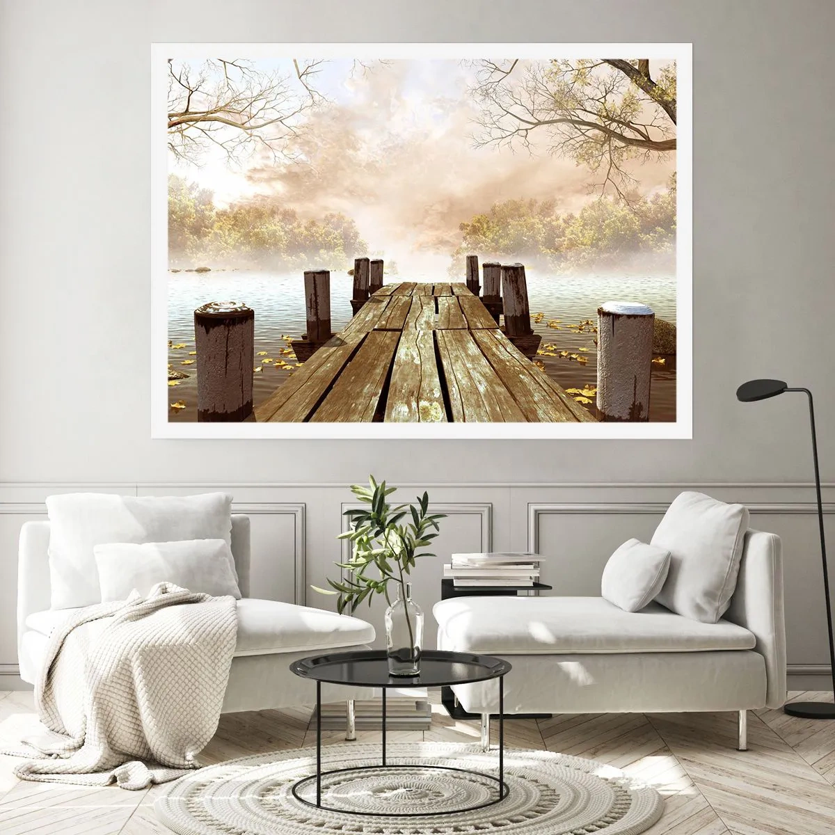 Plakat - Łagodny smutek jesieni - 40x30 cm