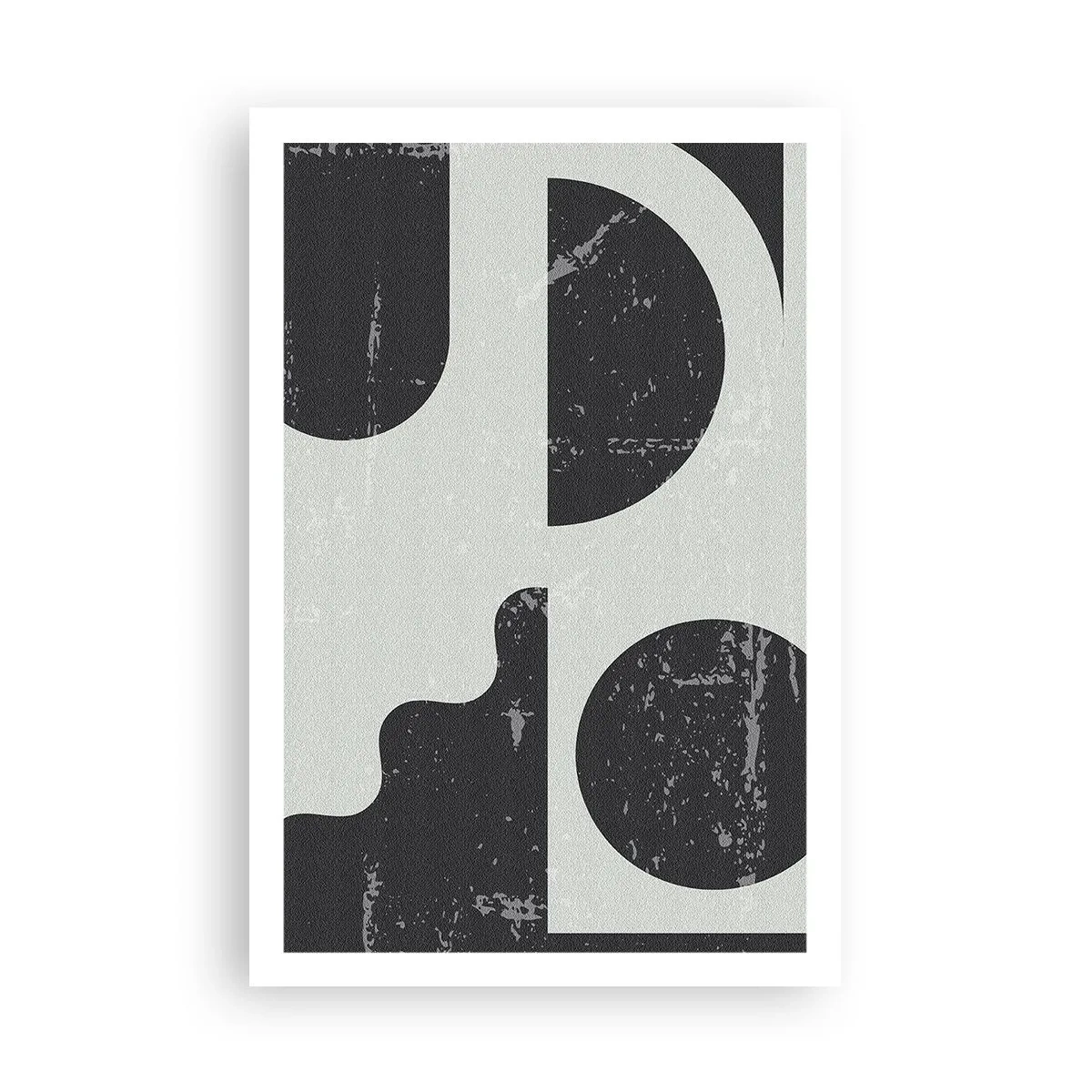 Plakat - Kompozycja ponad i pod - 61x91 cm