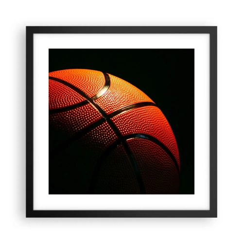 Plakat w czarnej ramie - Piękna jak planeta - 40x40 cm