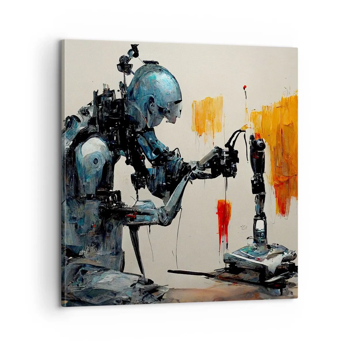 Obraz na płótnie - Już jutro… - 60x60 cm