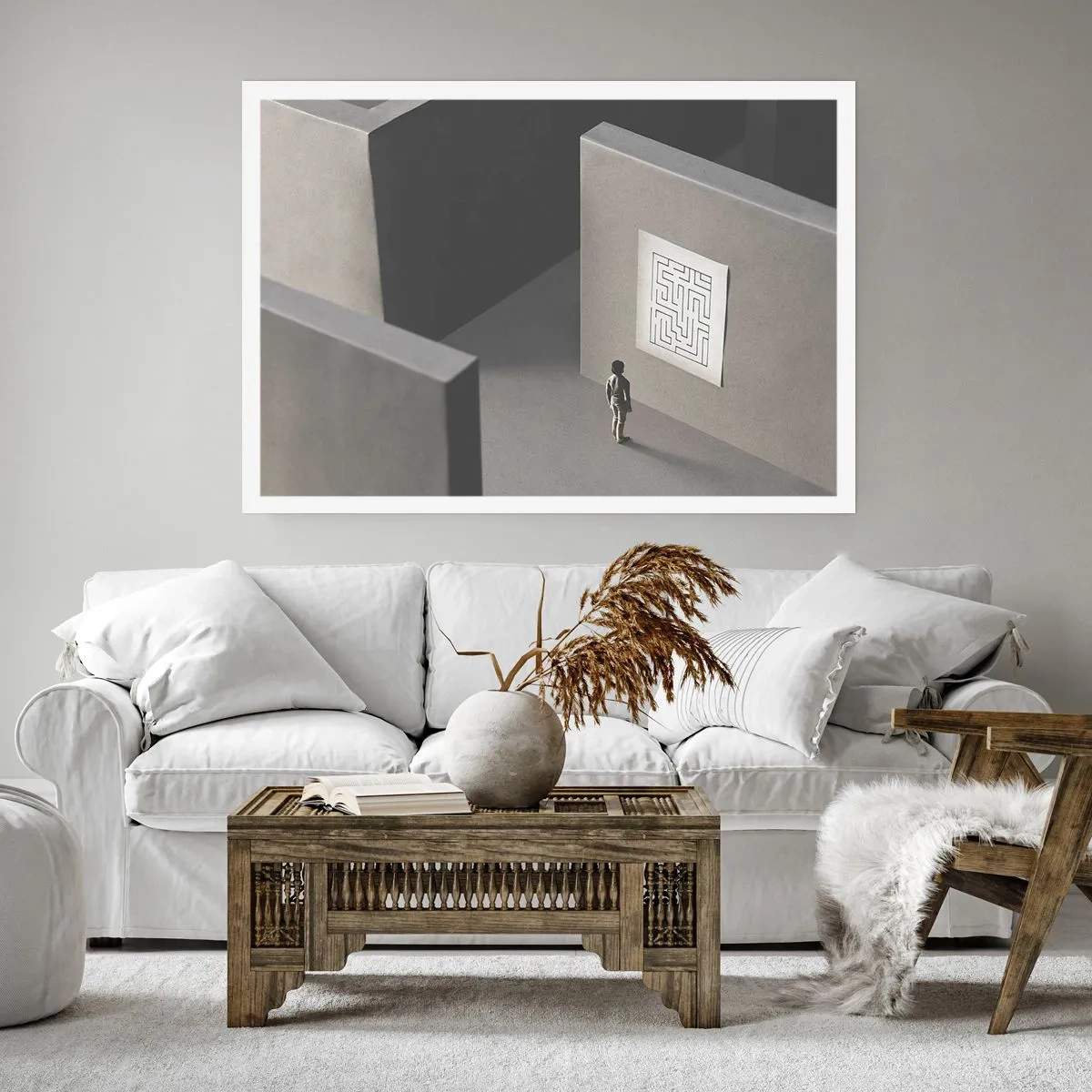 Plakat - Ale gdzie jestem? - 70x50 cm