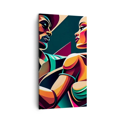 Obraz na płótnie - W rytmie serca - 45x80 cm