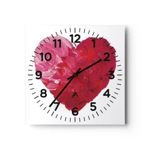 Zegar ścienny - All you need is love - 30x30 cm
