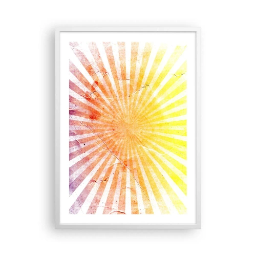 Plakat w białej ramie - Wschody i zachody - 50x70 cm