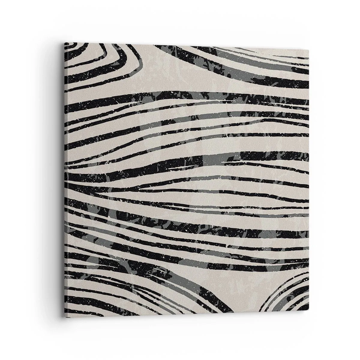 Obraz na płótnie - Rozlewisko linii - 70x70 cm