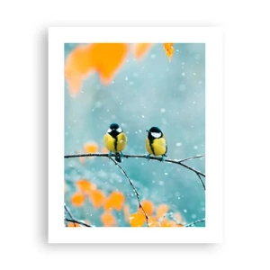 Plakat - Ptasie plotki - 40x50 cm