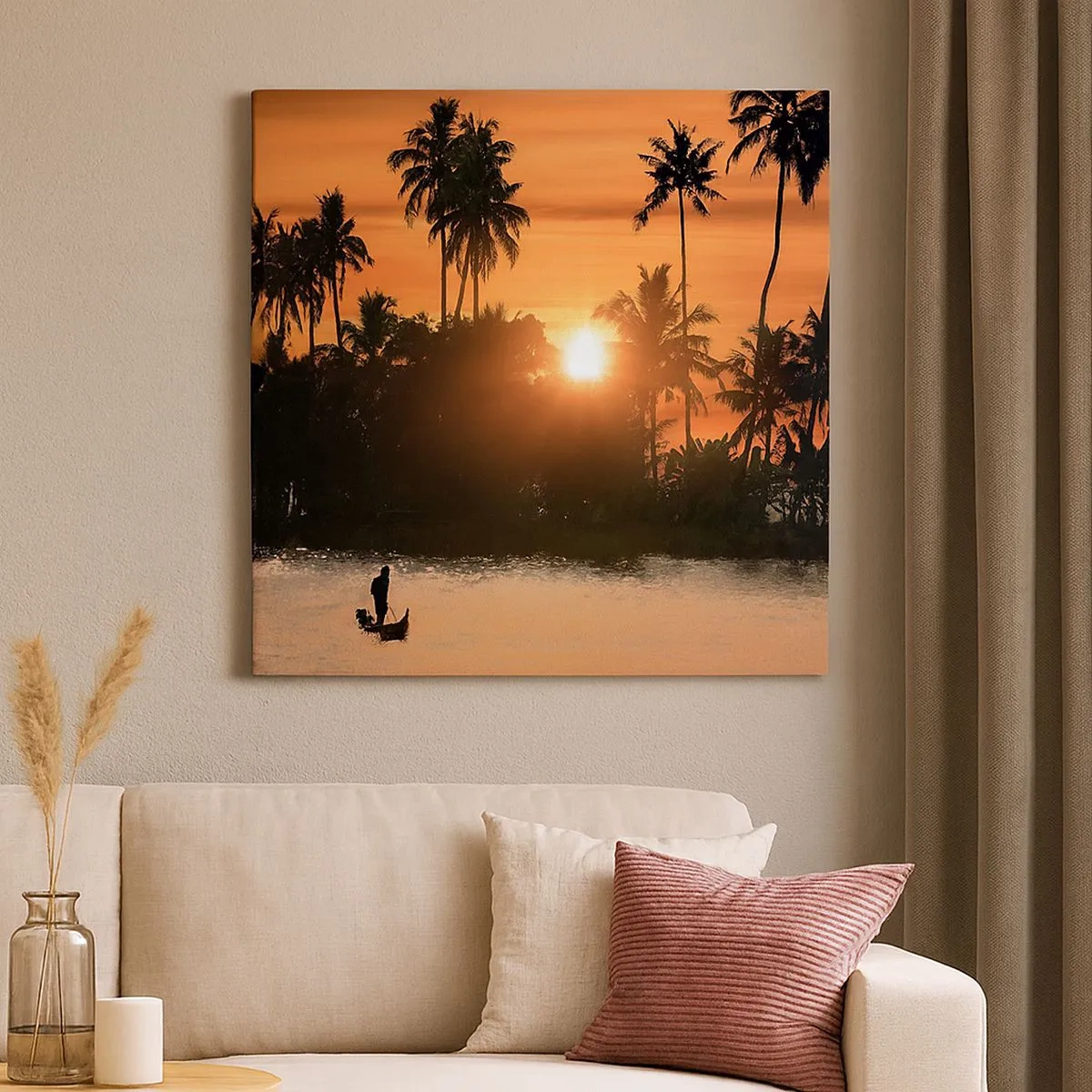 Obraz na płótnie - Czas na odpoczynek - 30x30 cm