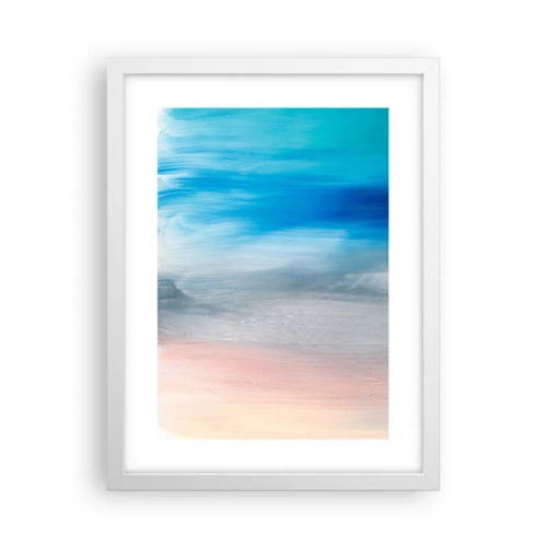 Plakat w białej ramie - Żywioły: powietrze - 30x40 cm