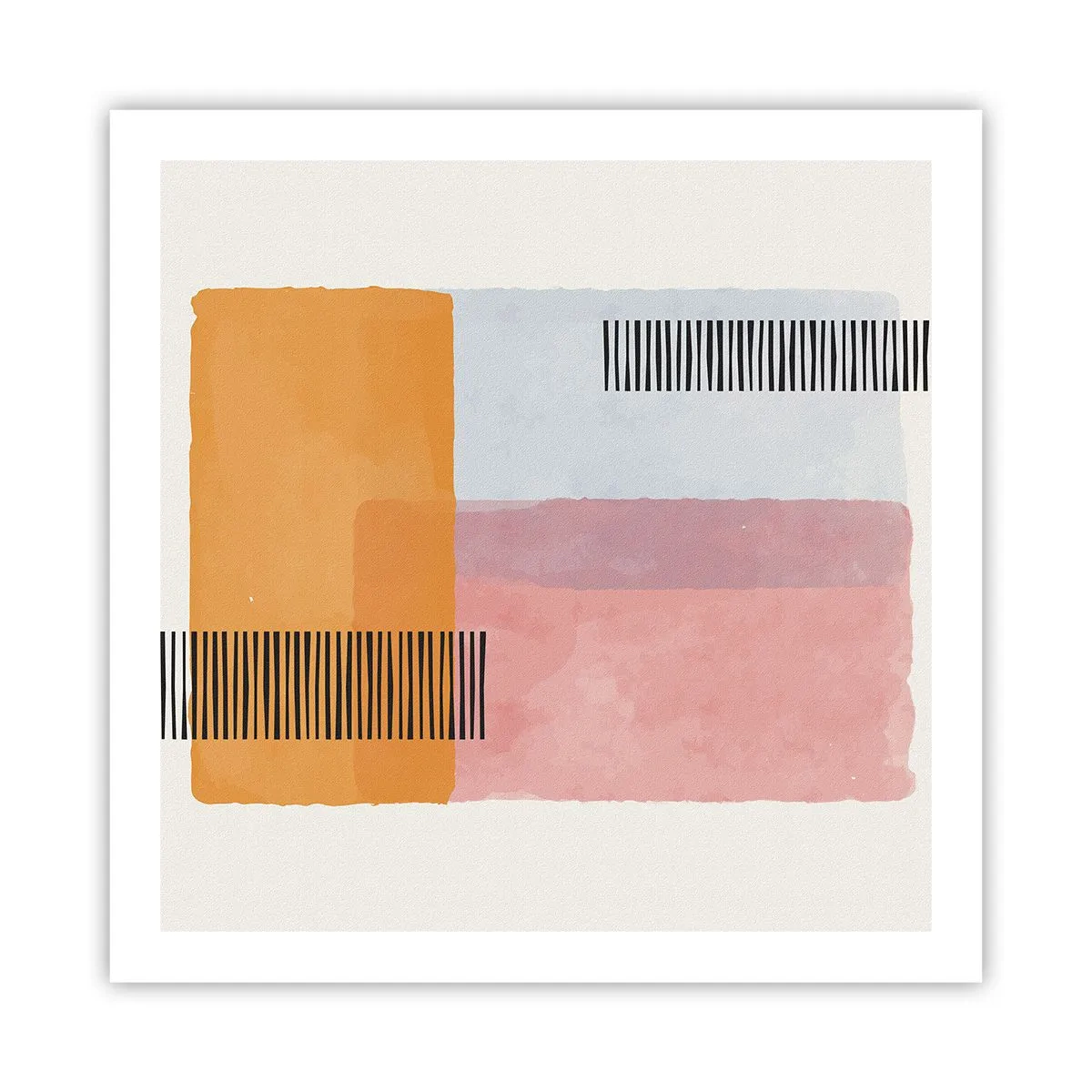 Plakat - Z kąta w kąt - 60x60 cm