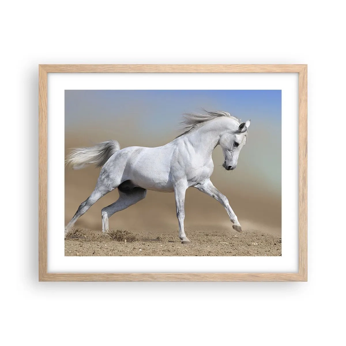 Plakat w ramie jasny dąb - Najpiękniejsza arabska baśń - 50x40 cm