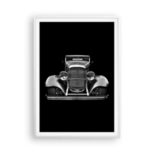 Plakat w białej ramie - Prawdziwy gentelman - 70x100 cm