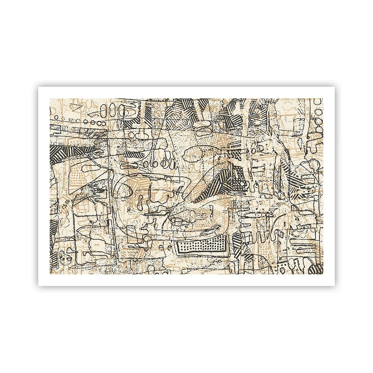 Plakat - Czeka na rozszyfrowanie - 91x61 cm