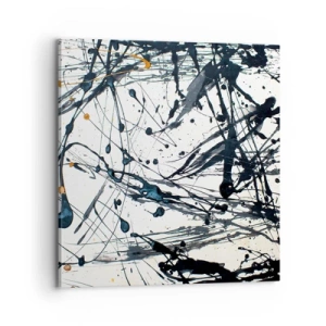 Obraz na płótnie - Abstrakcja ekspresjonistyczna - 70x70 cm