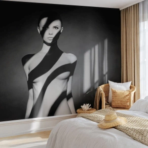 Fototapeta na wymiar Premium Sand - W blasku i w cieniu - Kobieta, Ciało, Sztuka