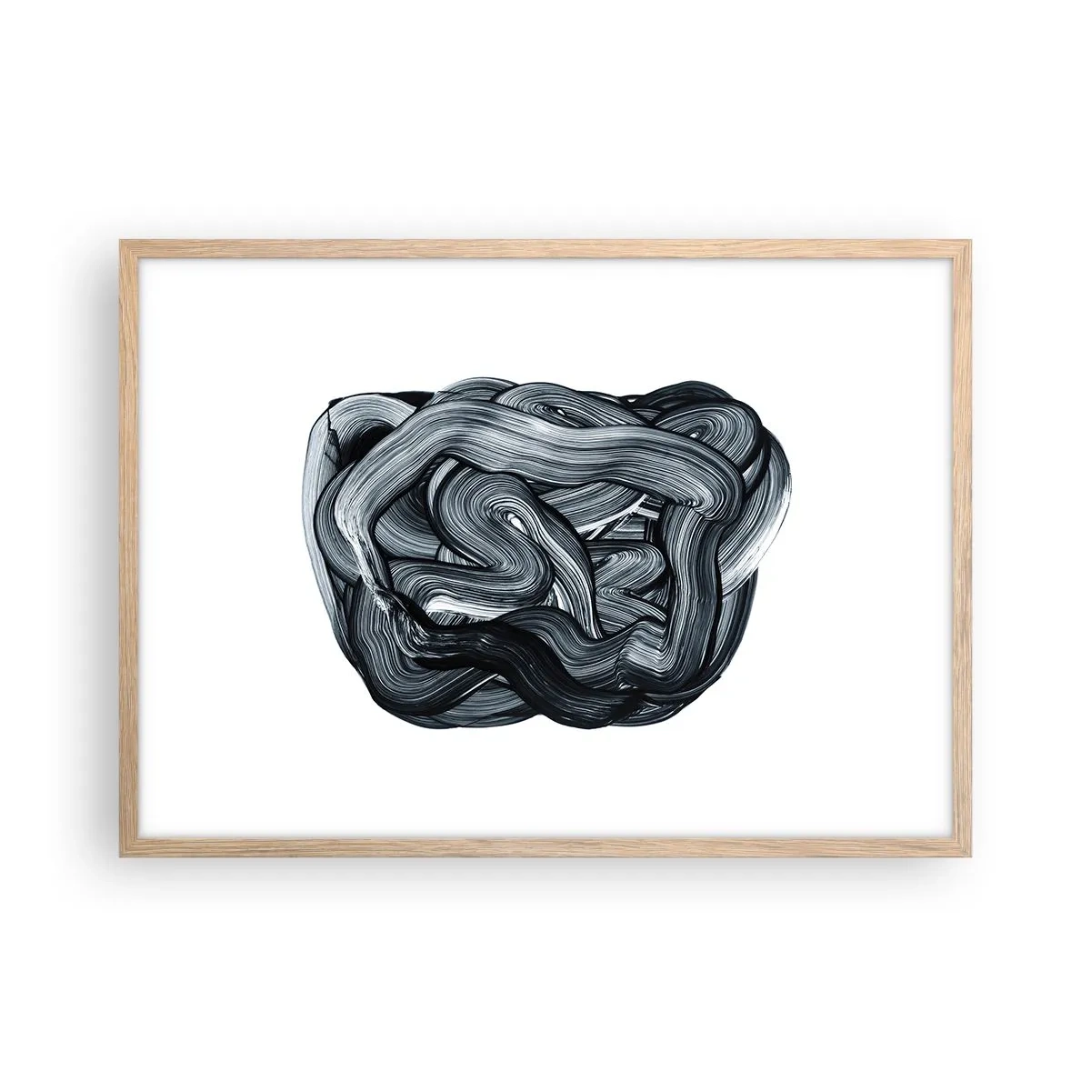 Plakat w ramie jasny dąb - To nie takie proste - 70x50 cm