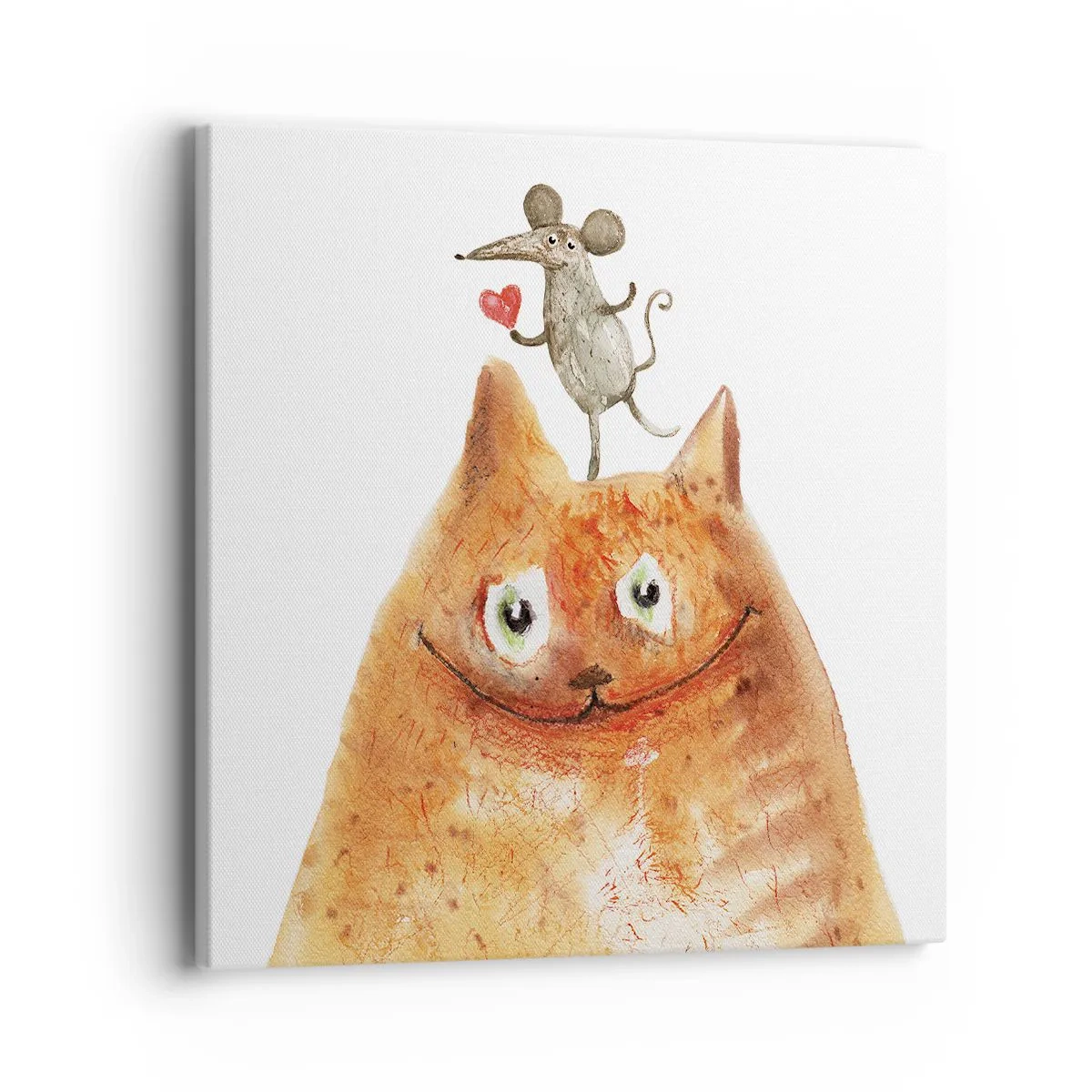 Obraz na płótnie - Paradoksy miłości - 40x40 cm