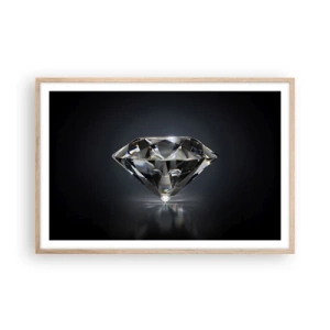 Plakat w ramie jasny dąb - Best girls friend - 91x61 cm