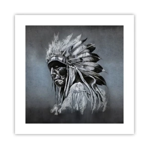 Plakat - Powrót do korzeni - 40x40 cm