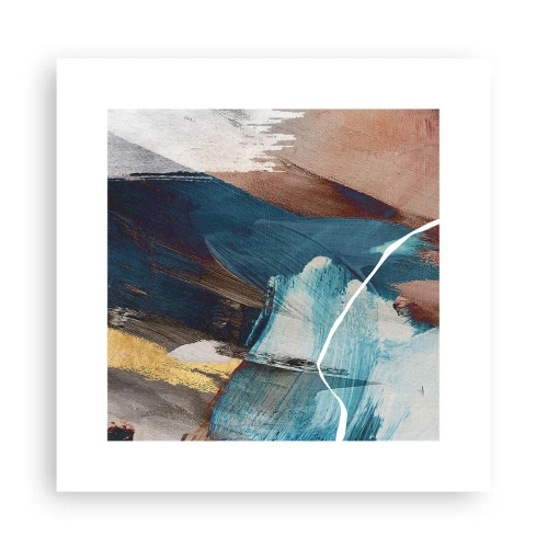 Plakat - Z rozmachem i energicznie - 30x30 cm