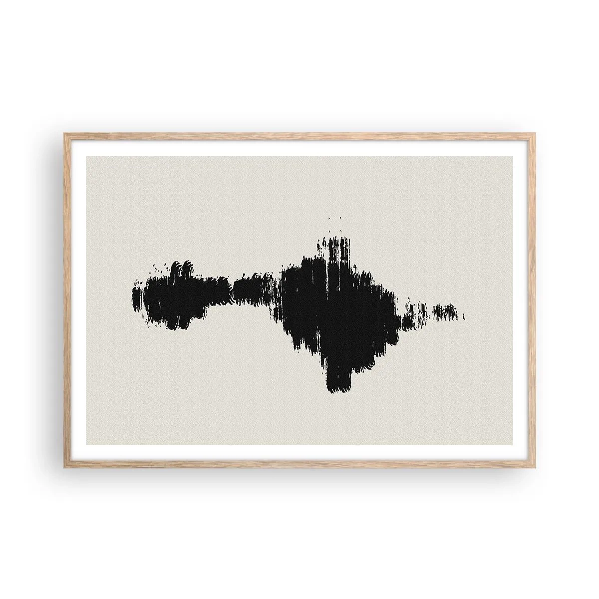 Plakat w ramie jasny dąb - Drgania wyobraźni - 100x70 cm