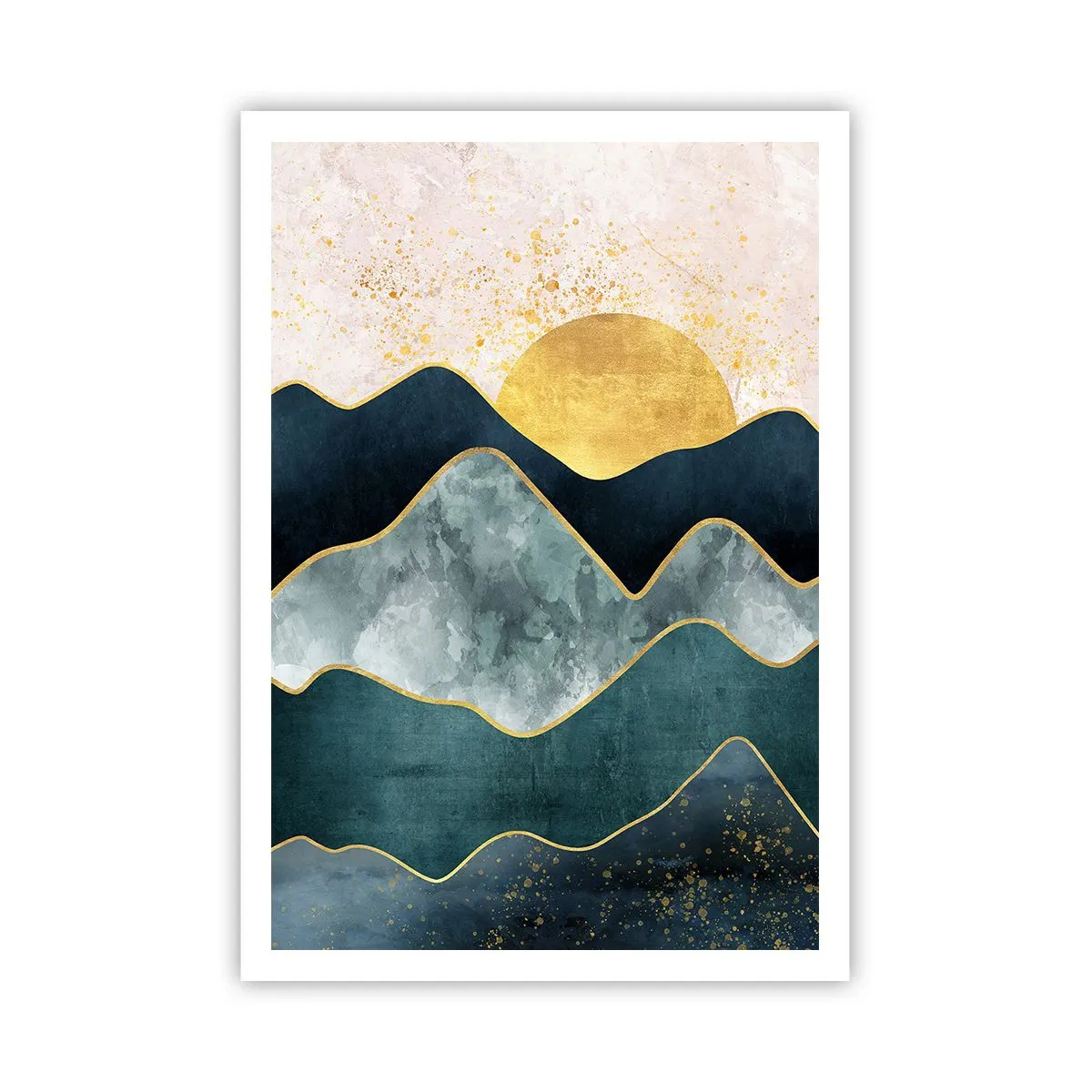 Plakat - Za siedmioma górami - 70x100 cm