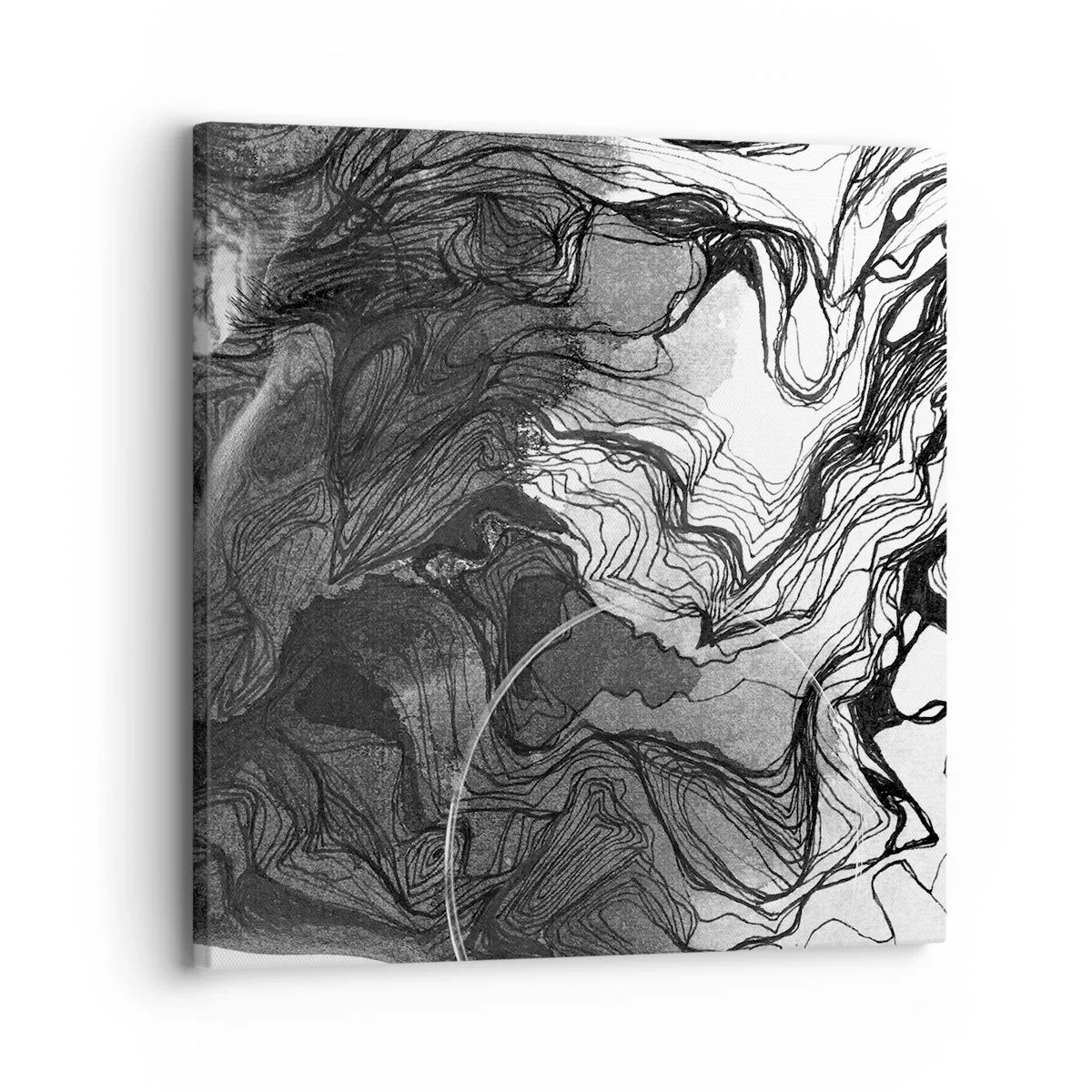 Obraz na płótnie - Zaplątana w marzeniach - 30x30 cm