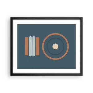 Plakat w czarnej ramie - Istota rzeczy - 50x40 cm