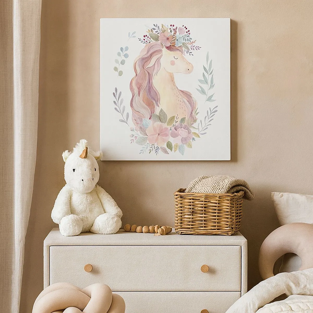 Obraz na płótnie - Zaproszenie do świata baśni - 30x30 cm