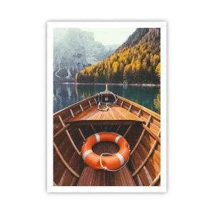 Plakat - Górska wycieczka - 70x100 cm