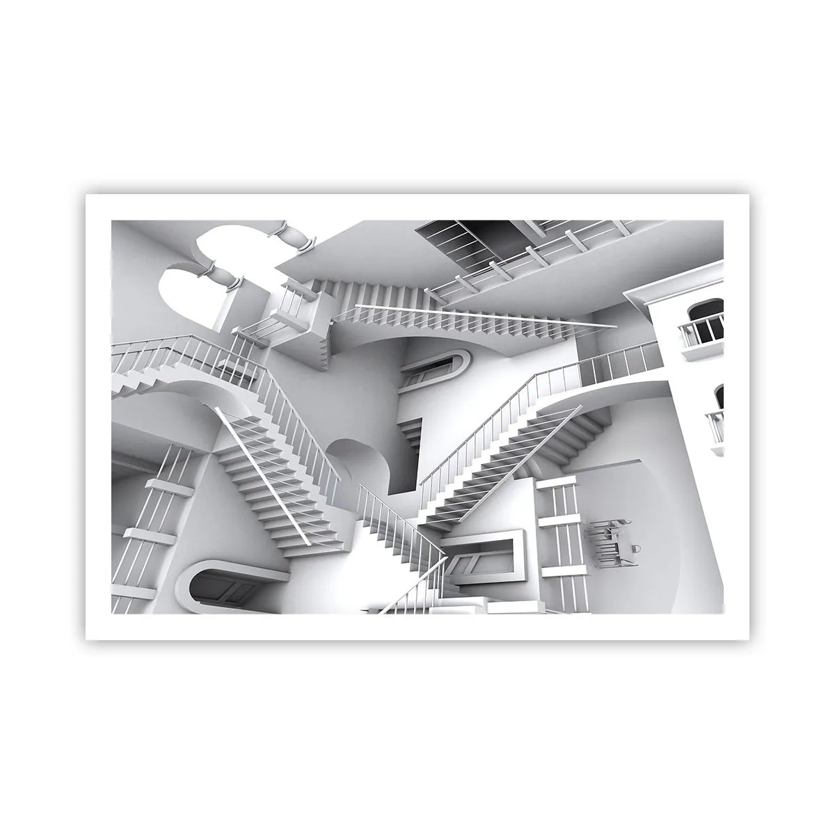 Plakat - Paradoksy przestrzeni - 91x61 cm