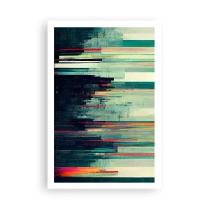 Plakat - Futurystyczne miasto - 61x91 cm