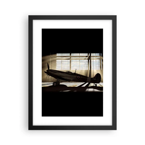 Plakat w czarnej ramie - Odpoczynek wojownika - 30x40 cm