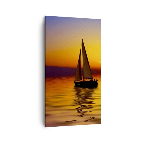 Obraz na płótnie - Jak tu cicho o zmierzchu… - 45x80 cm