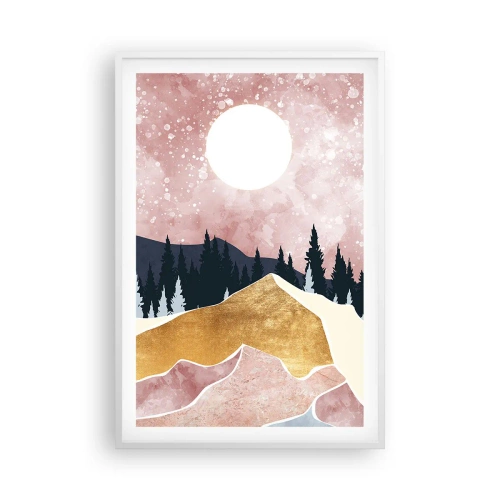 Plakat w białej ramie - Nocna straż - 61x91 cm