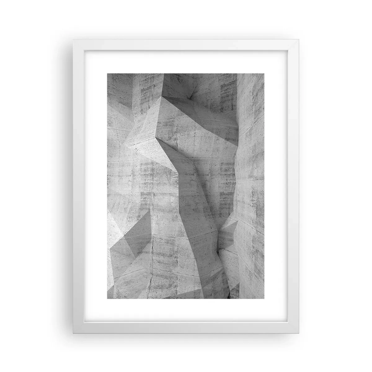 Plakat w białej ramie - Prawdziwe wyzwanie - 30x40 cm