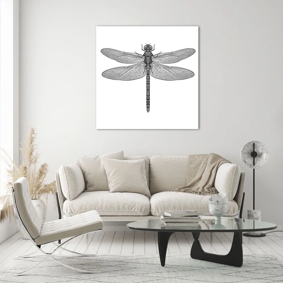 Obraz na szkle - Precyzja natury - 70x70 cm