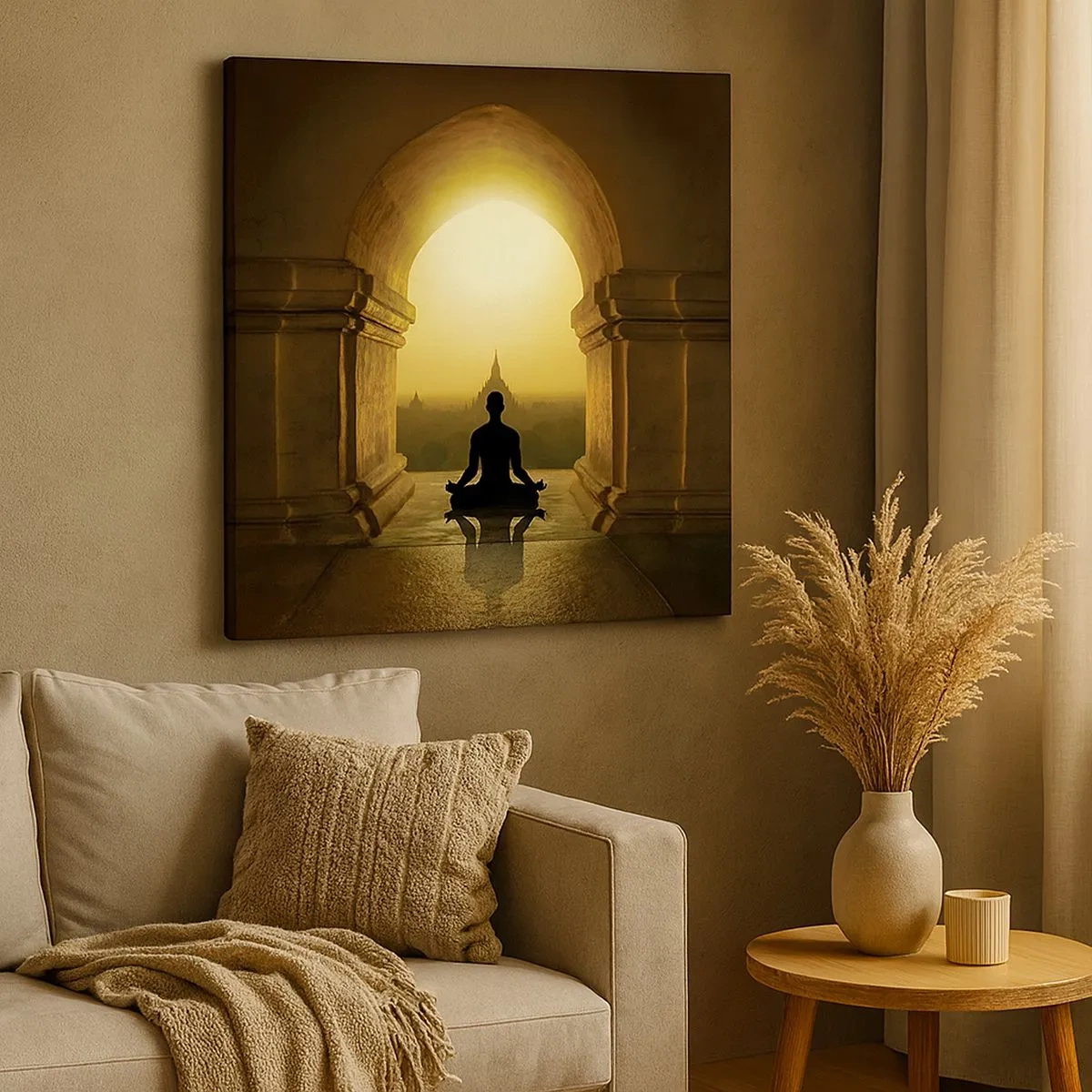 Obraz na płótnie - Pełna harmonia - 30x30 cm