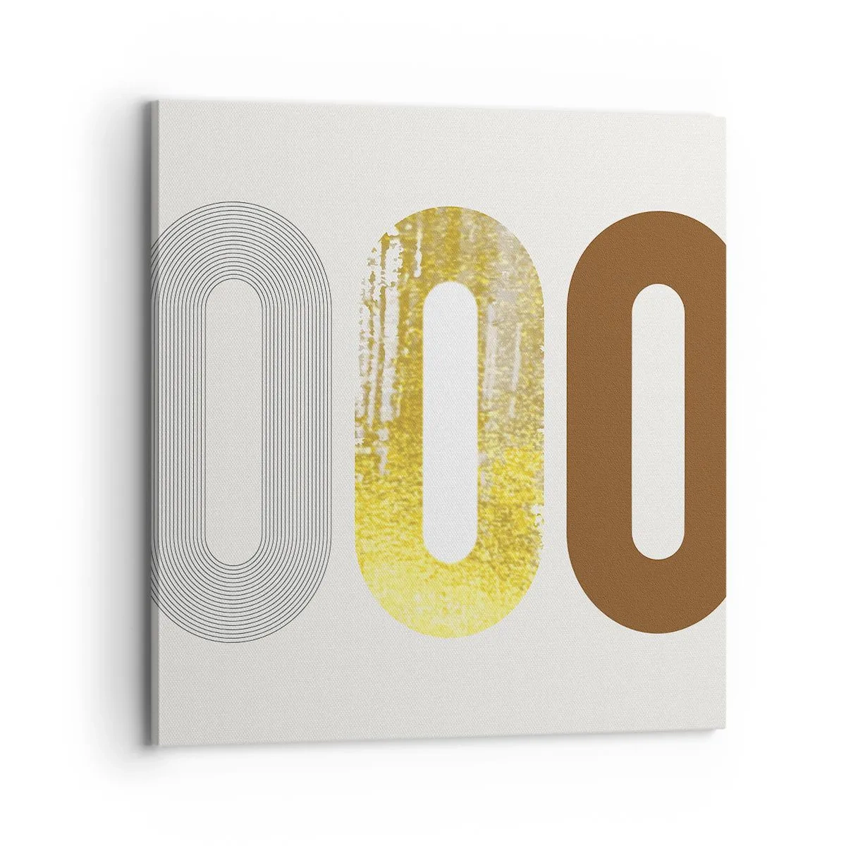 Obraz na płótnie - Ooo! - 70x70 cm